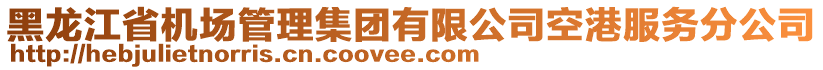 黑龍江省機(jī)場(chǎng)管理集團(tuán)有限公司空港服務(wù)分公司