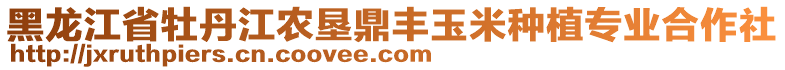 黑龍江省牡丹江農(nóng)墾鼎豐玉米種植專業(yè)合作社