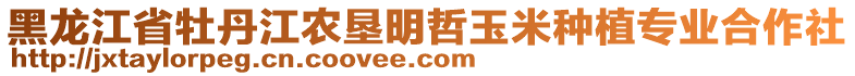 黑龍江省牡丹江農(nóng)墾明哲玉米種植專業(yè)合作社