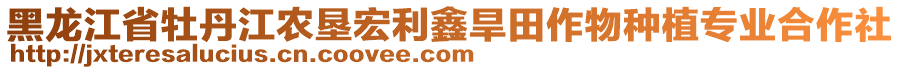 黑龍江省牡丹江農(nóng)墾宏利鑫旱田作物種植專業(yè)合作社