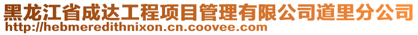黑龍江省成達(dá)工程項目管理有限公司道里分公司