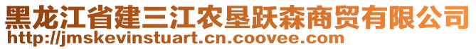 黑龍江省建三江農(nóng)墾躍森商貿(mào)有限公司