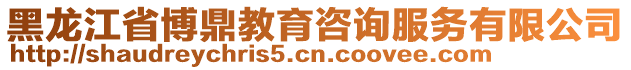 黑龍江省博鼎教育咨詢服務有限公司