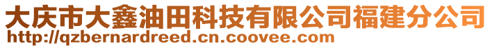 大慶市大鑫油田科技有限公司福建分公司