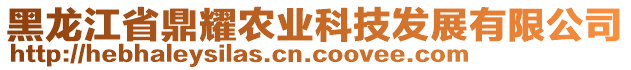 黑龍江省鼎耀農(nóng)業(yè)科技發(fā)展有限公司