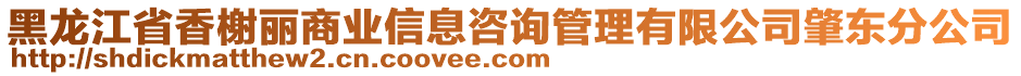 黑龍江省香榭麗商業(yè)信息咨詢管理有限公司肇東分公司