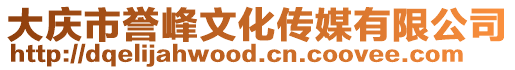 大慶市譽(yù)峰文化傳媒有限公司