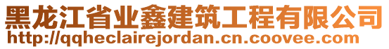 黑龍江省業(yè)鑫建筑工程有限公司