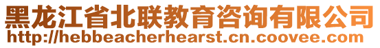 黑龍江省北聯(lián)教育咨詢有限公司