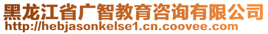 黑龍江省廣智教育咨詢有限公司