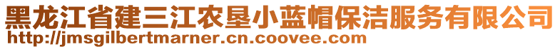 黑龍江省建三江農(nóng)墾小藍(lán)帽保潔服務(wù)有限公司