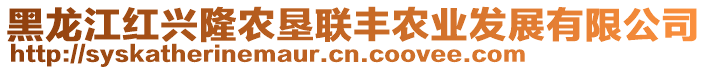 黑龍江紅興隆農(nóng)墾聯(lián)豐農(nóng)業(yè)發(fā)展有限公司