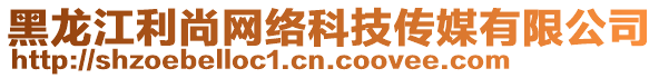 黑龍江利尚網(wǎng)絡(luò)科技傳媒有限公司