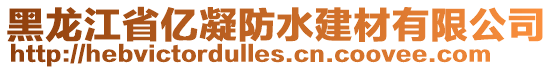 黑龍江省億凝防水建材有限公司