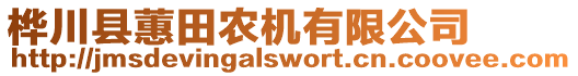 樺川縣蕙田農機有限公司