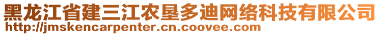 黑龍江省建三江農(nóng)墾多迪網(wǎng)絡科技有限公司