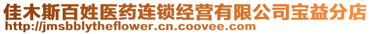 佳木斯百姓醫藥連鎖經營有限公司寶益分店