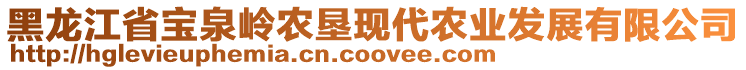 黑龍江省寶泉嶺農(nóng)墾現(xiàn)代農(nóng)業(yè)發(fā)展有限公司