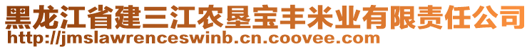 黑龍江省建三江農(nóng)墾寶豐米業(yè)有限責(zé)任公司