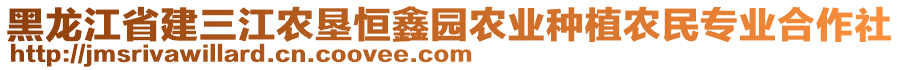 黑龍江省建三江農(nóng)墾恒鑫園農(nóng)業(yè)種植農(nóng)民專業(yè)合作社