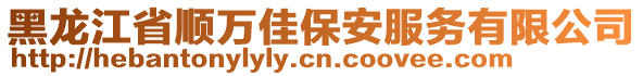 黑龙江省顺万佳保安服务有限公司