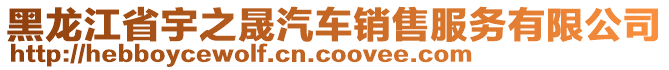 黑龍江省宇之晟汽車銷售服務有限公司