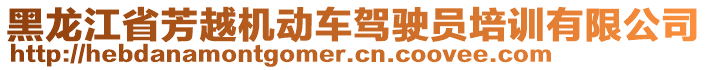 黑龍江省芳越機(jī)動(dòng)車(chē)駕駛員培訓(xùn)有限公司