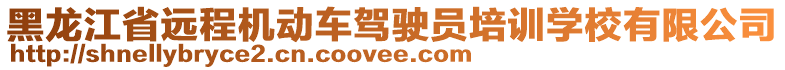 黑龍江省遠(yuǎn)程機(jī)動(dòng)車駕駛員培訓(xùn)學(xué)校有限公司