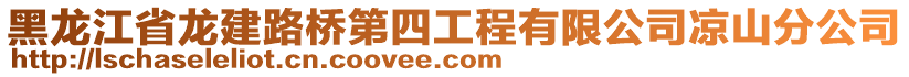 黑龍江省龍建路橋第四工程有限公司涼山分公司