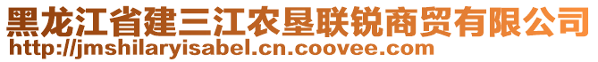 黑龍江省建三江農(nóng)墾聯(lián)銳商貿(mào)有限公司