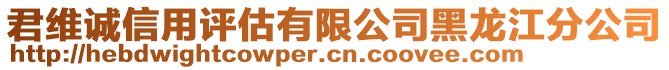 君維誠信用評估有限公司黑龍江分公司