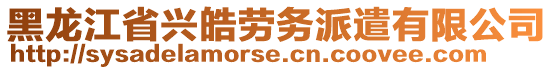 黑龍江省興皓勞務(wù)派遣有限公司