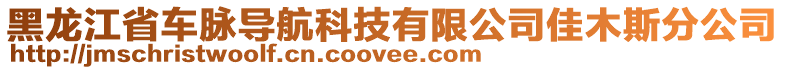 黑龍江省車脈導(dǎo)航科技有限公司佳木斯分公司