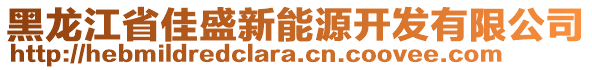 黑龍江省佳盛新能源開發(fā)有限公司