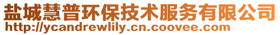 鹽城慧普環(huán)保技術(shù)服務(wù)有限公司