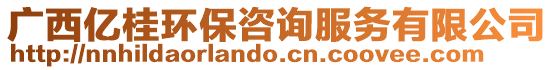 廣西億桂環(huán)保咨詢服務(wù)有限公司