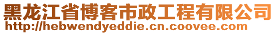 黑龍江省博客市政工程有限公司