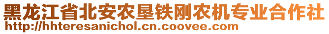 黑龍江省北安農(nóng)墾鐵剛農(nóng)機(jī)專業(yè)合作社