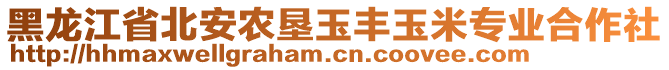 黑龍江省北安農(nóng)墾玉豐玉米專業(yè)合作社