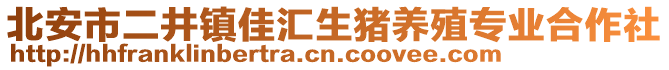 北安市二井鎮(zhèn)佳匯生豬養(yǎng)殖專業(yè)合作社