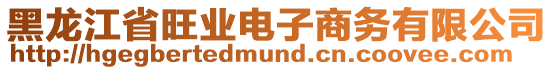 黑龍江省旺業(yè)電子商務有限公司