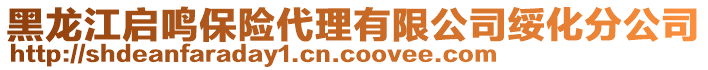 黑龍江啟鳴保險代理有限公司綏化分公司