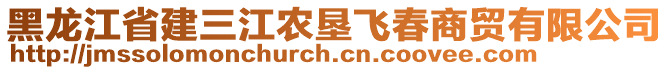 黑龍江省建三江農(nóng)墾飛春商貿(mào)有限公司