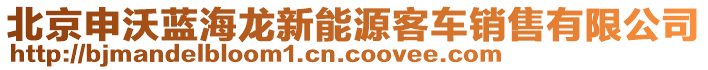 北京申沃藍海龍新能源客車銷售有限公司