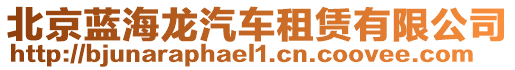 北京藍(lán)海龍汽車租賃有限公司