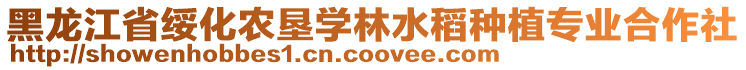 黑龍江省綏化農(nóng)墾學(xué)林水稻種植專業(yè)合作社