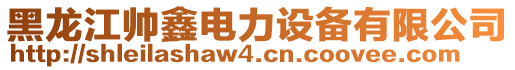 黑龍江帥鑫電力設(shè)備有限公司