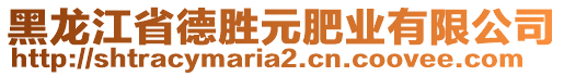 黑龍江省德勝元肥業(yè)有限公司