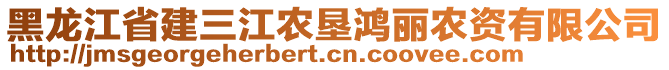 黑龍江省建三江農(nóng)墾鴻麗農(nóng)資有限公司