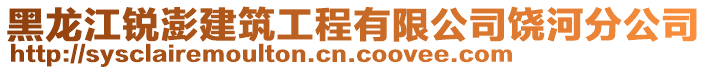 黑龍江銳澎建筑工程有限公司饒河分公司